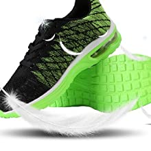 Padcod Unisex Sports Running Shoes Athletic Tennis Sneakers Road Walking Shoes Outdoor Jogging Training Shoes Air Cushion Lightweight Fashion for Women and Men