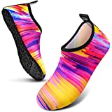 VIFUUR Water Sports Shoes Barefoot Quick-Dry Aqua Yoga Socks Slip-on for Men Women Kids